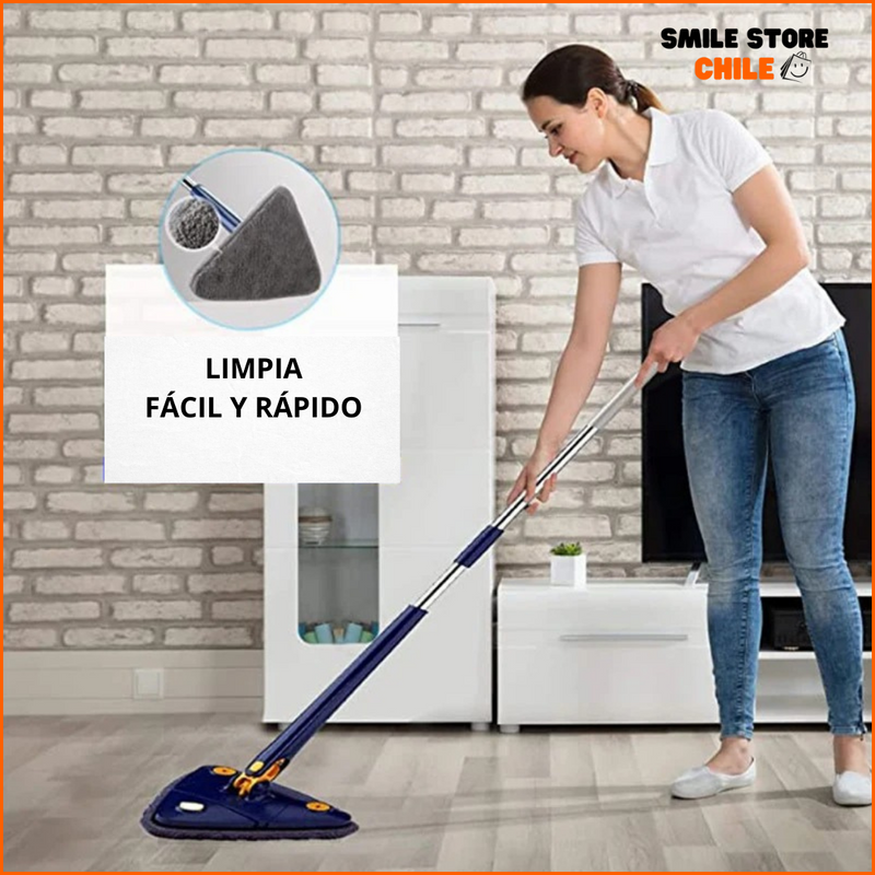 FLEXIMOP™ Mopa Triangular giratoria en 360°